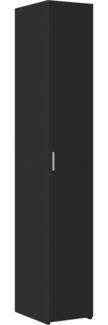 vidaXL Highboard Schwarz 30x42,5x185 cm Holzwerkstoff 3281393