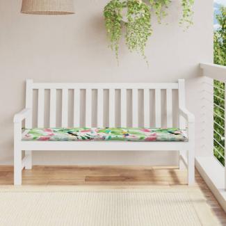vidaXL Gartenbank-Auflage Mehrfarbig 150x50x4 cm Oxford-Gewebe 361159