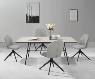 Home affaire Esszimmerstuhl Tempa, TOPSELLER!, OTTOs Choice (Set, 2 St), Drehstuhl mit 360 Grad Drehfunktion