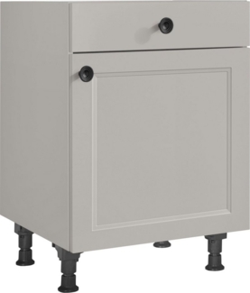 nobilia® Unterschrank "Cascada", Ausrichtung wählbar, vormontiert, in den Breiten 30, 45 und 60 cm Breite, mit höhenverstellbaren Sockelfüßen, vormontiert