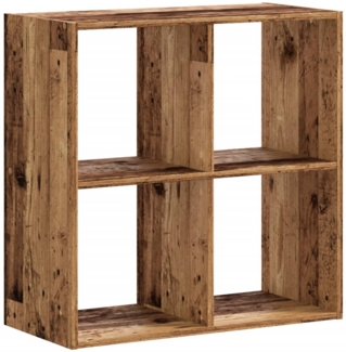 vidaXL Bücherregal Altholz-Optik 68,5x32x68,5 cm Holzwerkstoff 852832