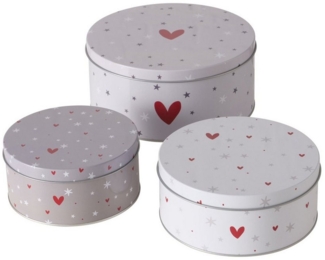 BOLTZE GRUPPE GmbH Vorratsdose ANELLA, Metall, (3er-Set, 3er-Set)