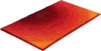 Grund Badematte Sunshine, Höhe 24 mm, rutschhemmend beschichtet, fußbodenheizungsgeeignet, Kunstfaser, rechteckig, Badematte mit Farbverlauf
