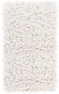 Heckett and Lane Badematte Onda Badematte 70x120 White Badematte 70x120 White Uni, Baumwollmischung, Badematte Badteppich