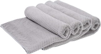 OTTO home Handtücher Parris, diverse Größen, ideal als Sporthandtuch, Reisehandtuch, Microfaser (6-St), sehr leicht, kompakt, schnelltrocknend, Mikrofaser, mit Waffelmuster