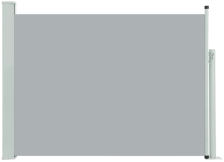vidaXL Ausziehbare Seitenmarkise 120×500 cm Grau 48392