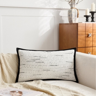 BYSURE Kissenbezug, (2 Stück), Sofa-Kissenbezug im Retro-Stil, Wohnzimmer-Bett-Kissenbezug