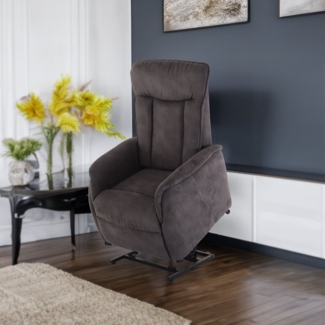 Raburg TV-Sessel Fernsehsessel mit Aufstehhilfe, Relaxsessel mit Liegefunktion, Marie, elektrisch mit Fernbedienung, 2 Motoren, bis 120 kg