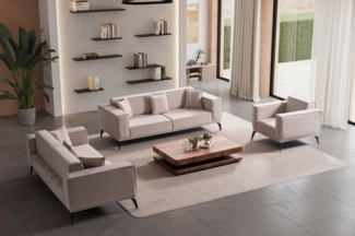 Özberk Sofa Pera, Spar-Set, Pera Polstergarnitur 3-3-1, inkl. Rückenverstellung