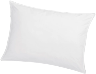 Vente-unique - Kopfkissen Memory Schaum - 750 gr - 50 x 70 cm - Baumwollperkal - Weiß - AUXENCE