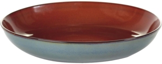 SERAX Teller tief L Rust / Smoky Blue, ø: 235 mm