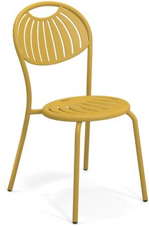 2er Set Coupole Gartenstuhl gelb