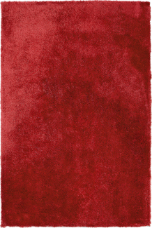 Teppich rot 140 x 200cm Shaggy EVREN