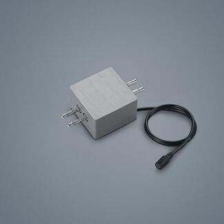 Helestra VIGO Linienverbinder mit Kabeleinspeisung mattnickel 6011.18