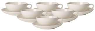 Villeroy & Boch For Me Teetasse mit Untertasse 110 ml 6er Set - DS