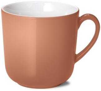 Becher mit Henkel 0,45 l Solid Color Blush Dibbern Becher - Mikrowelle geeignet, Spülmaschinenfest