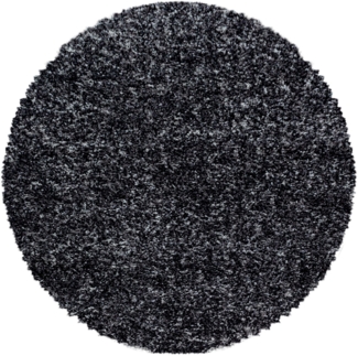 Ayyildiz Teppiche Hochflor-Teppich Enjoy Shaggy, rund, Höhe: 50 mm, melierter Langflor, Wohnzimmer