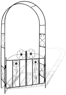 Gartentor Rosenbogen Rankgitter Rosensäule Spalier Pergola 40784