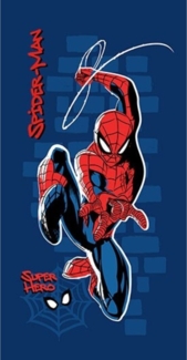 Spiderman Badehandtuch aus 100% Baumwolle Strandtuch 70x140 cm