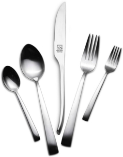 Carl Schmidt Sohn Besteck-Set Cloppenburg (60-tlg), 12 Personen, Edelstahl 18/0, matt satiniert