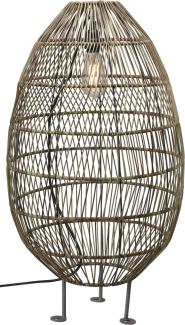 PR Home 6480-2503 Hanoi Outdoor Stehleuchte Polyrattan natur 80cm