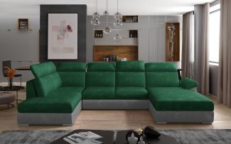 Wohnideebilder Evanell Dunkelgrün Ecksofas & Eckcouches Evl_27