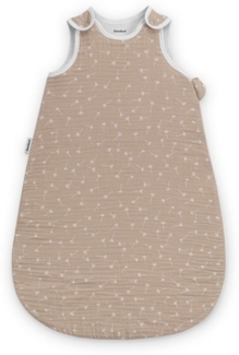 Ehrenkind Babyschlafsack Musselin Ganzjahresschlafsack Rund, 2.5 TOG (mit atmungsaktiver Bio-Baumwolle), für guten Schlaf zu jeder Jahreszeit