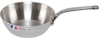 De Buyer Affinity Sauteuse Edelstahl konisch 20 cm