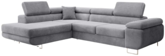 Luxusbetten24 Schlafsofa Designer Sofa Aston, mit Schlaf- und Klappfunktion