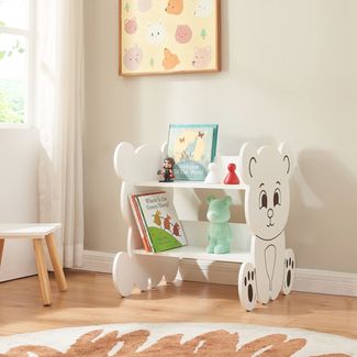 en.casa Kinder-Standregal Tårnby in Bärenform