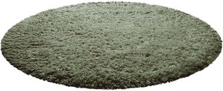 Homie Living Hochflor-Teppich Matteo HL-0961, rund, Höhe: 50 mm, 100% recyceltem PET, Langflor, Shaggy, Wohnzimmer
