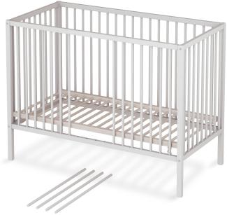 Sämann Babybett Sleepy 60x120 cm, weiß