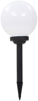 vidaXL Outdoor Solarleuchten 3 Stück LED Kugelförmig 20 cm RGB 44458