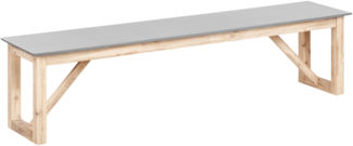Gartenbank NOTTERI 180 cm Beton Grau