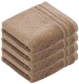 Vossen Gästehandtücher 4er Pack Gästetuch 30 x 50 cm Vienna Style Superso, Frottier (Spar-Set, 4-St), Vegan