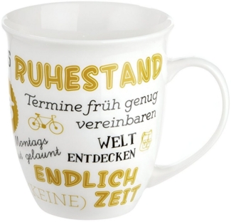 GILDE Becher Henkelbecher Ruhestand