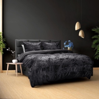 Sitheim-Europe Bettwäsche Crystal Bettwäsche-Set Bettbezug & Kissenbezüge, Samt, 2 teilig, Samt