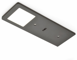 AstraLED SE Unterboden Einzelleuchte mit LED Touch Schalter schwarz matt 3900 K neutralweiß / Nischenleuchten / Lumica