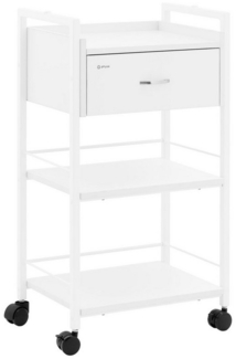 Physa Rollwagen Kosmetikwagen Arbeitswagen Beistellwagen Trolley Schublade 3 Ablagen