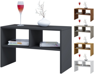 VCM Beistelltisch & Couchtisch Nachto 911094 Buche H. 40 x B. 63 x T. 30 cm