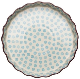 Tranquillo Quicheform RETRO 27 cm, aus Steingut, jedes Stück ein Unikat, (1-tlg)