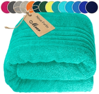 Lashuma Saunatuch XXL Handtuch London, Frottee (1-St), großes Badetuch Damen & Badehandtuch Herren 80x200 - Saunahandtuch