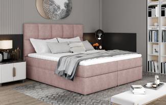 Wohnideebilder Glossy 185x210 Rosa Boxspringbett Glo_08_1.8