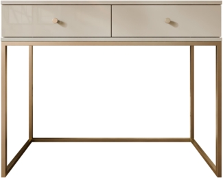 Schminktisch Esipix (Farbe: Cashmere / Cashmere Hochglanz)