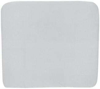 Meyco Baby Wickelauflagenbezug Uni Light Grey (1-tlg), 85x75cm