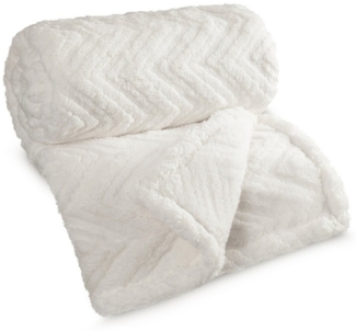 Wohndecke HYGGE Kuscheldecke mit Fischgrät-Struktur, Design91, Waffelmuster, weiche, gesteppte, kuschelige, wame Decke