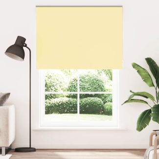 vidaXL Verdunkelungsrollo Gelb 145x230cm Stoffbreite 141,6cm Polyester 4012125