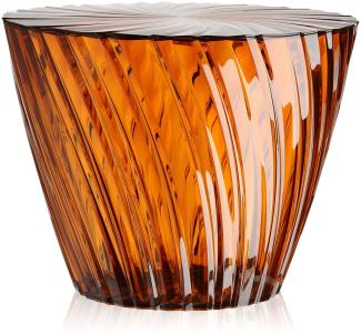 Kartell Sparkle, PMMA, amber, 45 x 35 x 45 cm