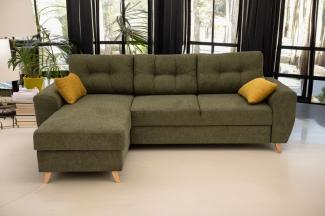 Winnie Ecksofa SF - beidseitig montierbar - Brego - Grün