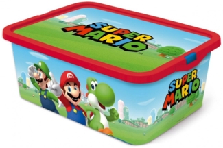 Super Mario Aufbewahrungsbox Super Mario Kunststoff Aufbewahrungsbox 13 L